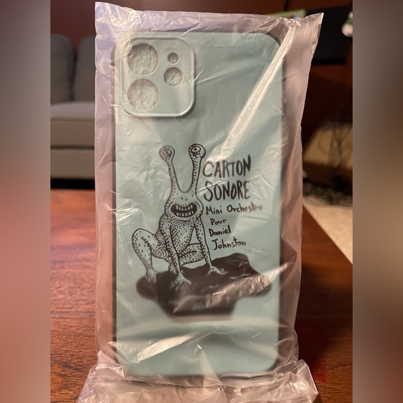 Daniel Johnston Carton Sonore Mini Orchestre Pour Daniel Johnston IPhone 12 Case - Picture 3 of 3